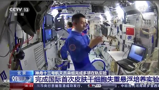 干细胞技术“上天了”？皮肤干细胞失重悬浮培养实验首次在中国空间站完成